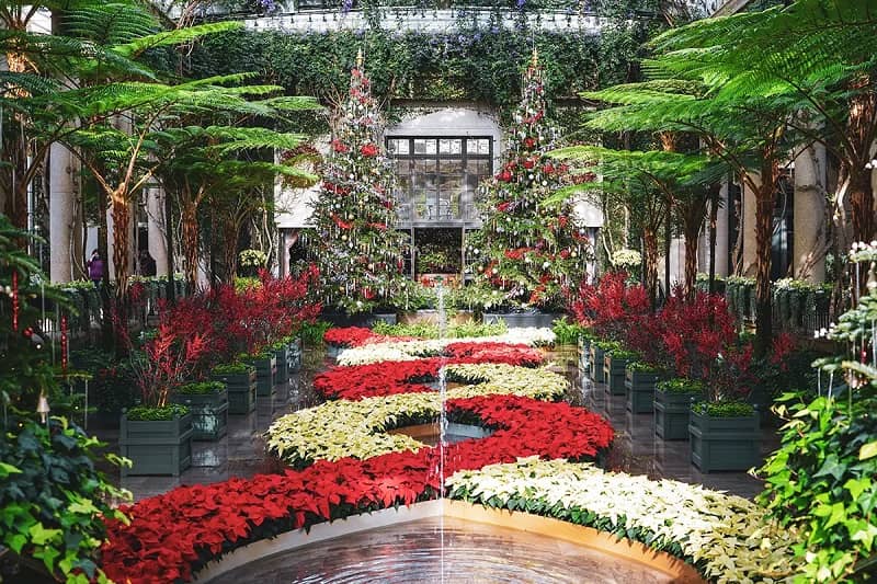 Navidades en los Jardines Longwood