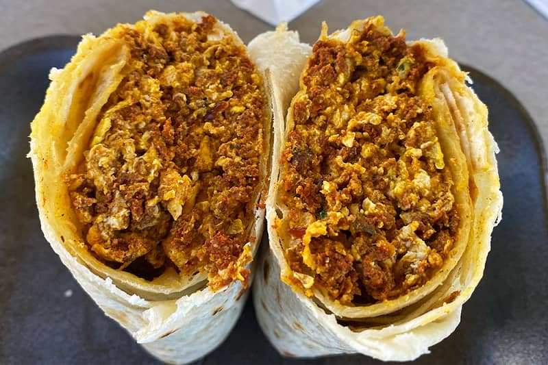 burritos de desayuno