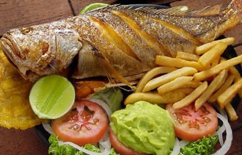 pescado frito