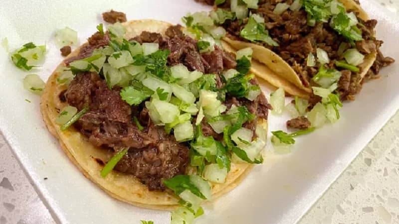 tacos de carne asada